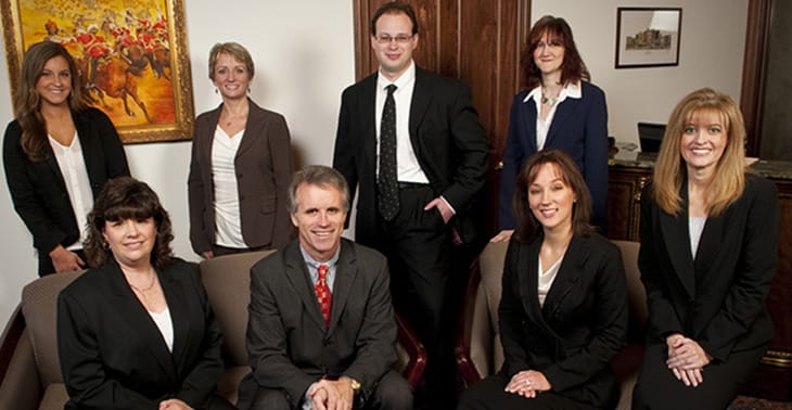 A professional group photo of a lawyers from Underwood Lw Firm